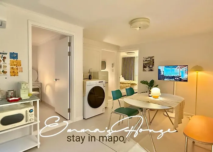Appartement Special Offer!! Arex Line, 2 Min Walk To Dmc, 1 Stop To Hongik University, Travel Séoul