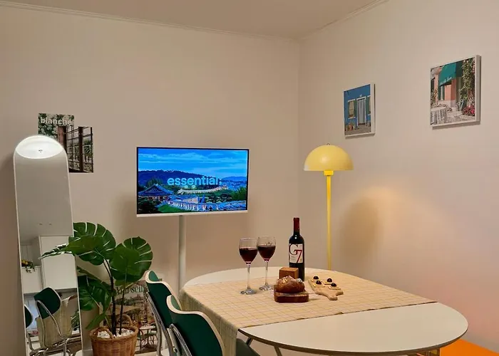 Appartement Special Offer!! Arex Line, 2 Min Walk To Dmc, 1 Stop To Hongik University, Travel Séoul